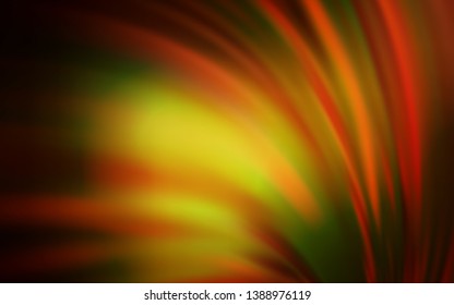 Dark Red vector colorful abstract texture. A completely new colored illustration in blur style. The best blurred design for your business.