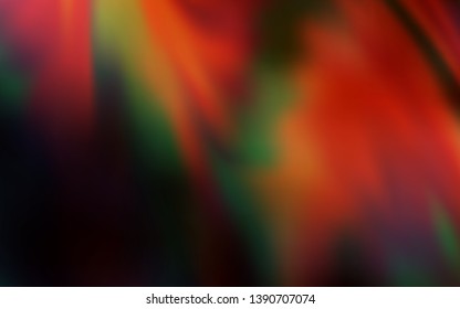 Dark Red vector colorful abstract background. Creative illustration in halftone style with gradient. New way of your design.