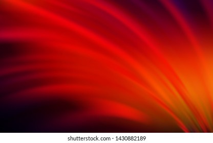 Dark Red vector colorful abstract texture. Glitter abstract illustration with gradient design. The best blurred design for your business.
