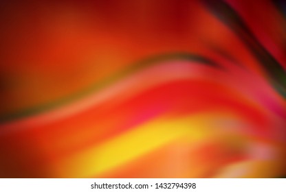 Dark Red vector colorful abstract texture. Colorful abstract illustration with gradient. Elegant background for a brand book.
