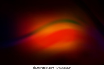 Dark Red vector colorful abstract texture. A completely new colored illustration in blur style. Background for designs.