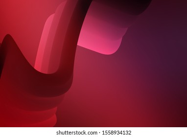 Dark Red vector colorful abstract texture. A completely new colored illustration in blur style. New way of your design.