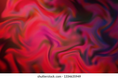 Dark Red vector colorful blur backdrop. An elegant bright illustration with gradient. New style for your business design.