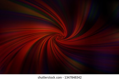 Dark Red vector colorful blur background. Colorful abstract illustration with gradient. Elegant background for a brand book.