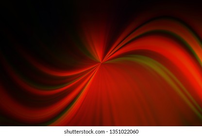Dark Red vector colorful blur backdrop. Glitter abstract illustration with gradient design. Smart design for your work.