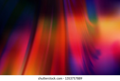 Dark Red vector colorful blur background. Creative illustration in halftone style with gradient. Completely new design for your business.
