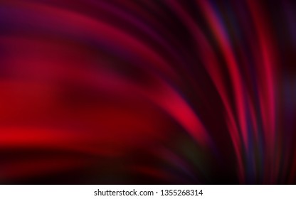 Dark Red vector colorful blur background. Glitter abstract illustration with gradient design. Smart design for your work.
