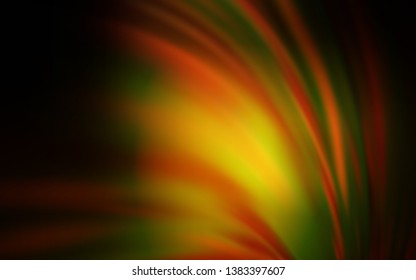 Dark Red vector colorful blur background. An elegant bright illustration with gradient. Smart design for your work.