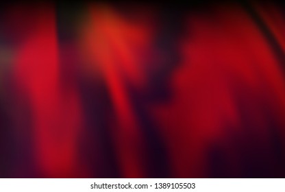 Dark Red vector colorful blur background. Abstract colorful illustration with gradient. Elegant background for a brand book.