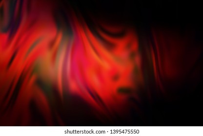 Dark Red vector colorful blur background. Colorful abstract illustration with gradient. Smart design for your work.