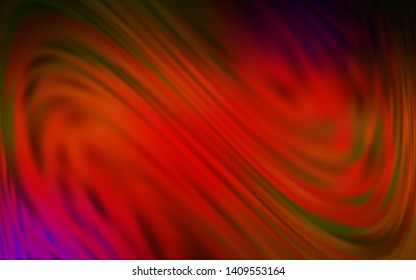 Dark Red vector colorful blur background. A completely new colored illustration in blur style. Completely new design for your business.
