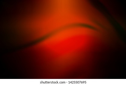 Dark Red vector colorful blur backdrop. Modern abstract illustration with gradient. Background for designs.