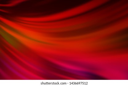 Dark Red vector colorful blur backdrop. Colorful illustration in abstract style with gradient. New style for your business design.
