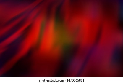 Dark Red vector colorful blur background. A completely new colored illustration in blur style. Elegant background for a brand book.