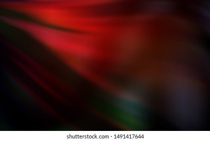 Dark Red vector colorful blur background. Colorful abstract illustration with gradient. Smart design for your work.