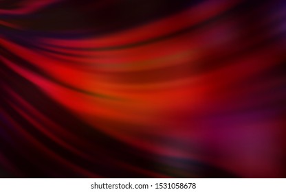 Dark Red vector colorful blur background. Creative illustration in halftone style with gradient. New style for your business design.