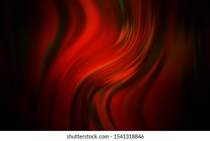 Dark Red vector colorful blur backdrop. Colorful illustration in abstract style with gradient. Smart design for your work.