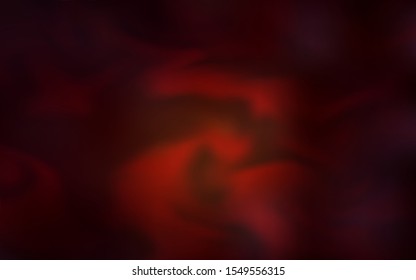 Dark Red vector colorful blur backdrop. An elegant bright illustration with gradient. Elegant background for a brand book.