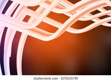 Dark Red vector colorful blur background. Colorful abstract illustration with gradient. Elegant background for a brand book.