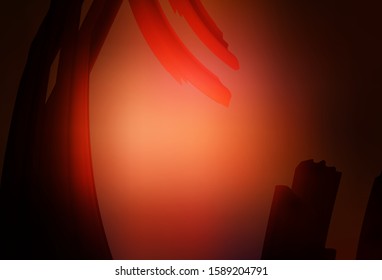 Dark Red vector colorful blur background. A completely new colored illustration in blur style. Smart design for your work.