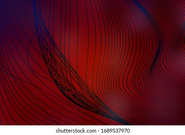 Dunkelrote Vektorillustration, bunter unscharfer Hintergrund. Eine komplett neue farbige Illustration im unscharfen Stil. Kluges Design für Ihre Arbeit.