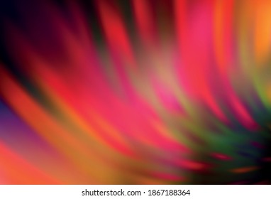 Dark Red vector colorful blur background. Colorful abstract illustration with gradient. New style for your business design.