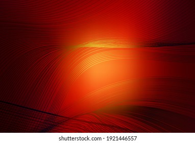 Dark Red vector colorful blur background. Glitter abstract illustration with gradient design. Elegant background for a brand book.