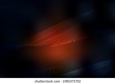 El fondo de la luz borrosa colorada del vector rojo oscuro. Ilustración abstracta moderna con gradiente. Fondo para los diseños.