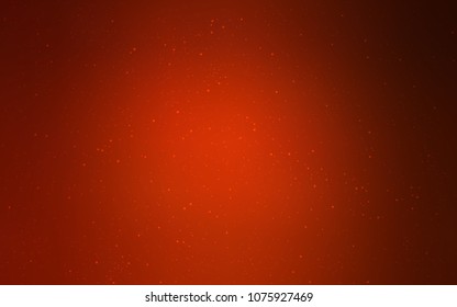 Dark Red vector cover with astronomical stars. Modern abstract illustration with Big Dipper stars. Smart design for your business advert.