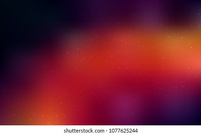 Dark Red vector cover with astronomical stars. Modern abstract illustration with Big Dipper stars. Pattern for futuristic ad, booklets.