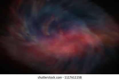 Dark Red vector cover with astronomical stars. Shining illustration with sky stars on abstract template. Pattern for astrology websites.