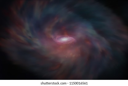 Dark Red vector cover with astronomical stars. Glitter abstract illustration with colorful cosmic stars. Pattern for astrology websites.