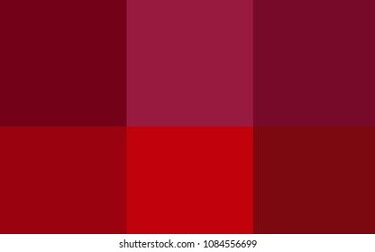 Dark Red vector cover with colorful palette. Decorative design of colorful palette. Template of colors for smart designers.