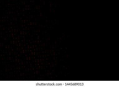 Dark Red vector cover with EUR, JPY, GBP signs. Colored symbols of all currency on white background. The pattern can be used as ads, poster, banner for payments.
