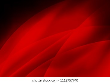 Dark Red vector cover with long lines. Modern geometrical abstract illustration with staves. The template can be used as a background.