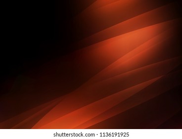 Dark Red vector cover with long lines. Glitter abstract illustration with colored sticks. The pattern can be used for websites.