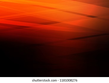 Dark Red vector cover with long lines. Decorative shining illustration with lines on abstract template. The pattern can be used for websites.