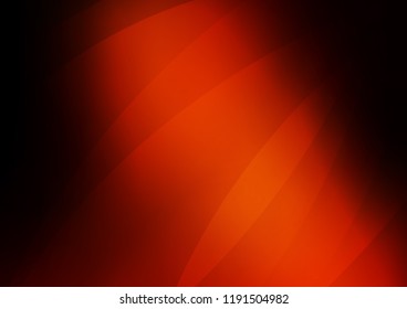 Dark Red vector cover with long lines. Decorative shining illustration with lines on abstract template. The pattern can be used for websites.