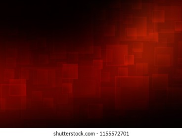 Dark Red vector cover in polygonal style. Beautiful illustration with rectangles and squares. Pattern for busines ad, booklets, leaflets