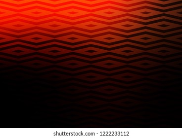Dark Red vector cover in polygonal style. Beautiful illustration with triangles in nature style. Template for wallpapers.