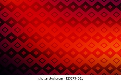 Dark Red vector cover in polygonal style. Illustration with set of colorful rectangles. Smart design for your business advert.