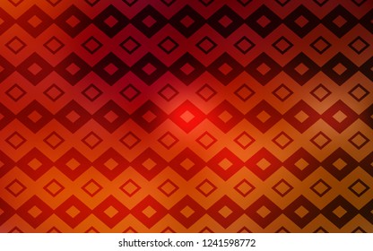 Dark Red vector cover in polygonal style. Illustration with set of colorful rectangles. The template can be used as a background.