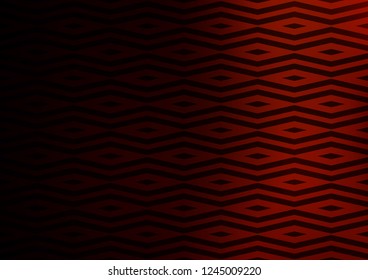 Dark Red vector cover in polygonal style. Glitter abstract illustration with triangular shapes. Modern template for your landing page.