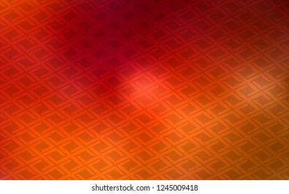 Dark Red vector cover in polygonal style. Beautiful illustration with rectangles and squares. Pattern for busines ad, booklets, leaflets
