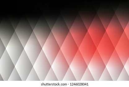 Dark Red vector cover in polygonal style. Abstract gradient illustration with rectangles. Pattern for commercials.