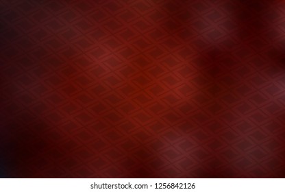 Dark Red vector cover in polygonal style. Abstract gradient illustration with rectangles. The template can be used as a background.