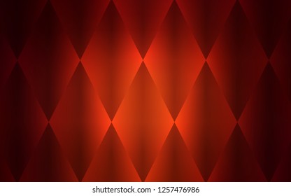 Dark Red vector cover in polygonal style. Illustration with set of colorful rectangles. Pattern can be used for websites.