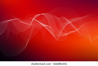 Dark Red vector cover with spots. Beautiful colored illustration with blurred circles in nature style. The pattern can be used for aqua ad, booklets.