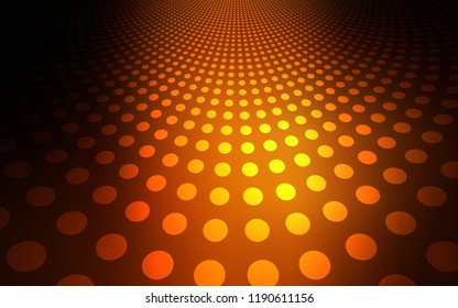 Dark Red vector cover with spots. Modern abstract illustration with colorful water drops. Beautiful design for your business advert.