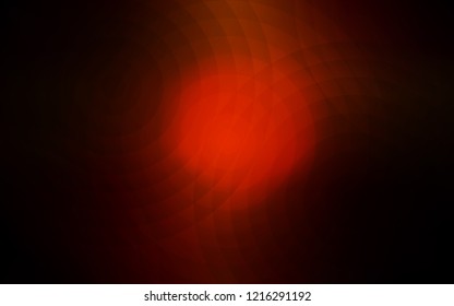 Dark Red vector cover with spots. Beautiful colored illustration with blurred circles in nature style. Beautiful design for your business advert.